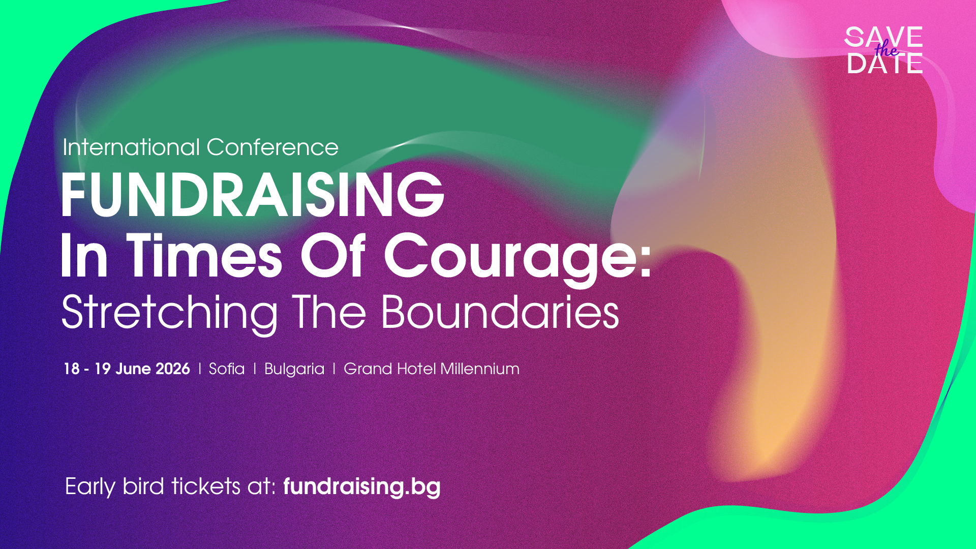Fundraising in Times of Courage – Conference 2026! Save the date for ...